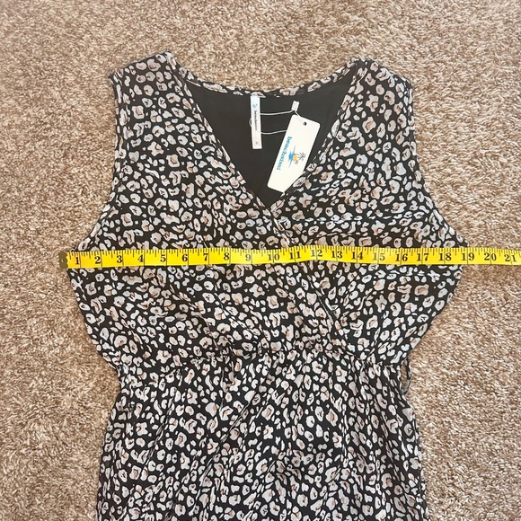 Beachsissi, Boho Sleeveless Chiffon Maxi Dress, Size M - Picture 13 of 14